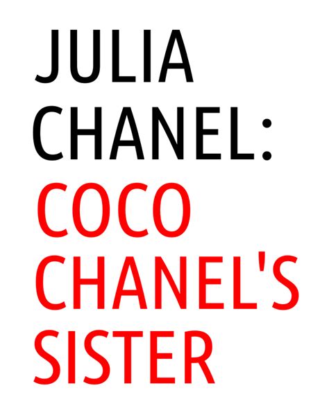 julia berthe chanel